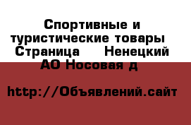  Спортивные и туристические товары - Страница 2 . Ненецкий АО,Носовая д.